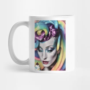 Candy Glitter Head Mug